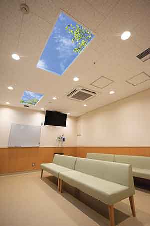 Tohoku University Hospital, CT and waiting room