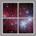 Ceiling Mural se-rg017_4x4cr by Robert Gendler