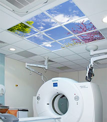 Spire Washington Hospital features a Luminous SkyCeiling